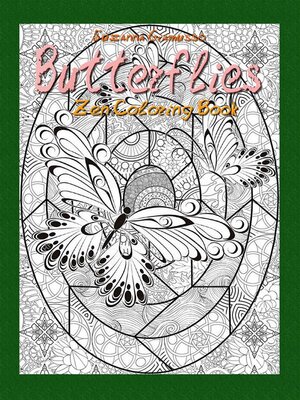 cover image of Butterflies--Zen Coloring Book